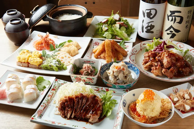 厳選食材を活かした料理とお酒をお供に語らう忘年会・新年会